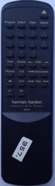 Afstandsbediening harman kardon compact disc player RCD101, Ophalen of Verzenden, Gebruikt, Origineel