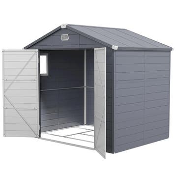 TRUUSK Gereedschapshuis 4,1m³ - Tuinhuis met Lessenaarsdak -, Tuin en Terras, Verzenden