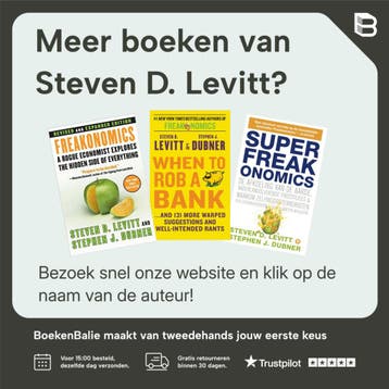 When to Rob a Bank - Steven D. Levitt 9780141982922, Verzenden, Gelezen, Steven D. Levitt