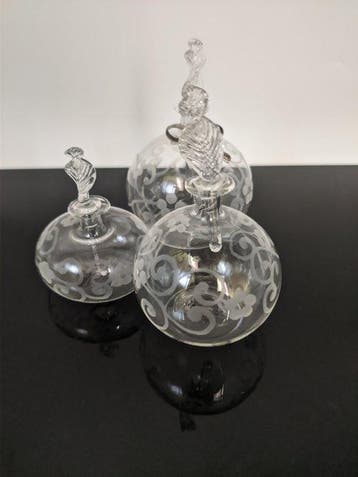 F&M Ballarin - F&M Ballarin - Parfumfles (3) - Muranoglas, Antiek en Kunst