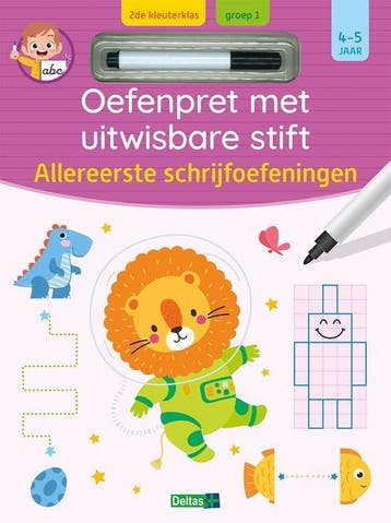 Oefenpret met uitwisbare stift - Allereerste, Boeken, Verzenden, Zo goed als nieuw, ZNU