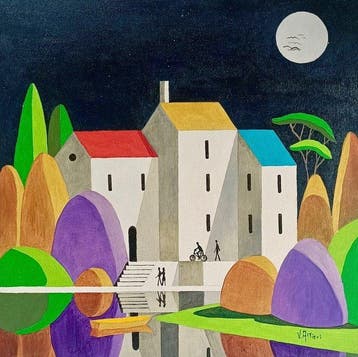 Vittorio Altieri (XX-XXI) - Silenzio Lunare sul Canale