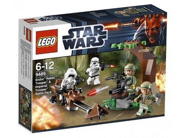 Lego Set - 9489 - Star Wars - Endor Rebel Trooper & Imperial, Nieuw