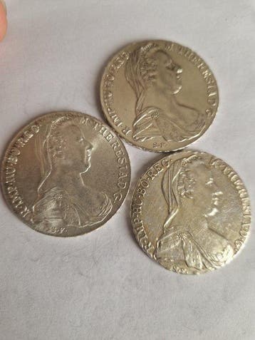 Oostenrijk. Maria-Theresia. 1 Thaler (taler) 3x 1780 /
