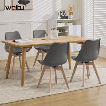 Set van 2 Ergonomische Draaistoelen 360° - Stijlvolle eetkam, Huis en Inrichting, Stoelen, Verzenden, Nieuw