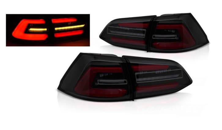 LED achterlichten BlackSmoke knipperlicht, Auto-onderdelen, Verlichting, Nieuw, Volkswagen, Verzenden