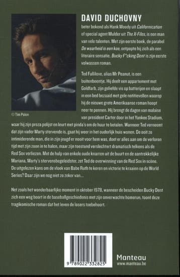 Bucky f*cking Dent 9789022332825 David Duchovny, Verzenden, Gelezen, David Duchovny