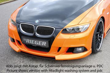 Rieger voorbumper | 3-Serie E92: 09.06-02.10 (tot Facelift), Auto-onderdelen, Carrosserie en Plaatwerk, Verzenden, Nieuw, BMW