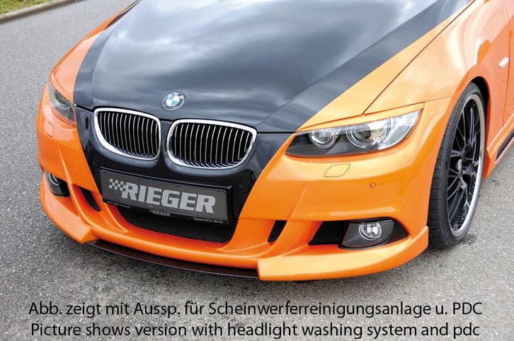 Rieger voorbumper | 3-Serie E92: 09.06-02.10 (tot Facelift), Auto-onderdelen, Carrosserie en Plaatwerk, Nieuw, BMW, Verzenden