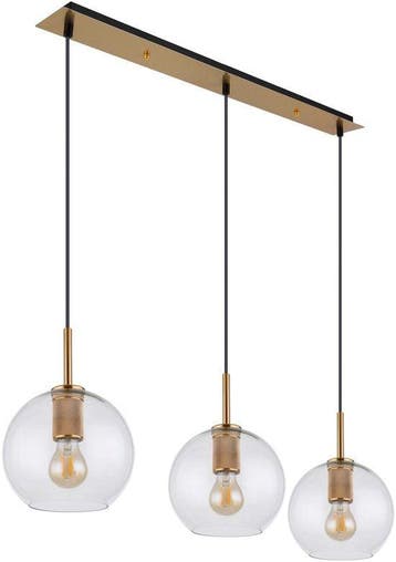 2dekans | Globo - hanglamp - ADARA - brons - glas - grote, Ophalen of Verzenden, Zo goed als nieuw