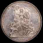 Zwitserland. 5 Francs 1881 / Fribourg Shooting Festival, Postzegels en Munten, Munten | Europa | Niet-Euromunten