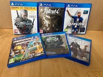 Playstation 4 / PS4 Games - toptitels, krasvrij vanaf, Spelcomputers en Games, Ophalen of Verzenden, Zo goed als nieuw
