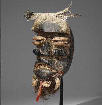 Een houten masker - Wij - Ivoorkust (Zonder minimumprijs)