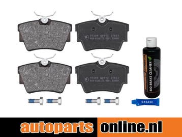 Remblokken set Renault Trafic II achterzijde, Verzenden, Nieuw, Renault