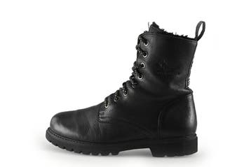 Panama Jack Veterboots in maat 37 Zwart, Verzenden, Zwart, Overige typen, Zo goed als nieuw