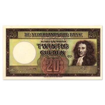 20 Gulden Stadhouder Willem III 1945 Zfr, Verzenden