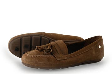 Manfield Loafers in maat 38 Bruin, Bruin, Verzenden, Overige typen, Zo goed als nieuw