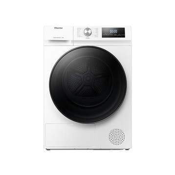 Hisense DHQA902U - Warmtepompdroger - 9 kg - 65 dB -, Witgoed en Apparatuur, Wasdrogers, Ophalen of Verzenden, Nieuw, Voorlader