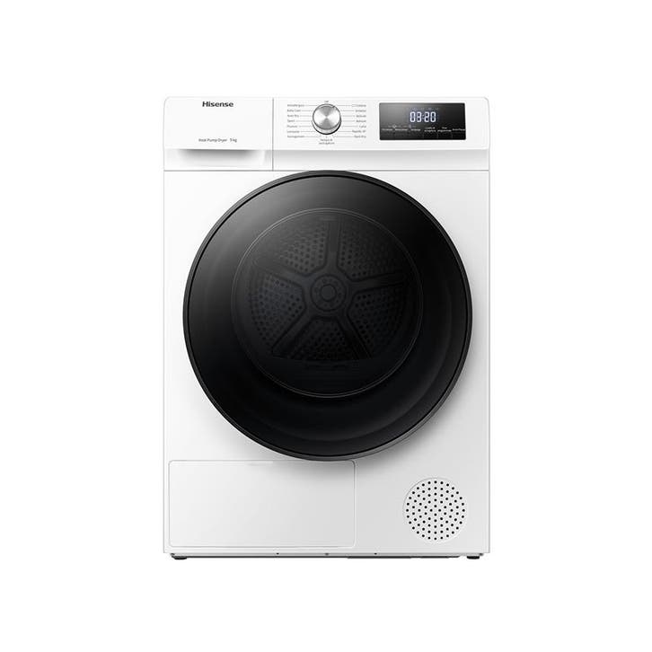 Hisense DHQA902U - Warmtepompdroger - 9 kg - 65 dB -, Witgoed en Apparatuur, Wasdrogers, Voorlader, 85 tot 90 cm, Ophalen of Verzenden