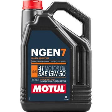 Motul Ngen 7 15W50 4T 4 X 4L (Doos), Verzenden, Nieuw