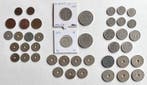België. 1912/1933, Lot van 43 stuks (Zonder minimumprijs), Postzegels en Munten, Munten | Nederland