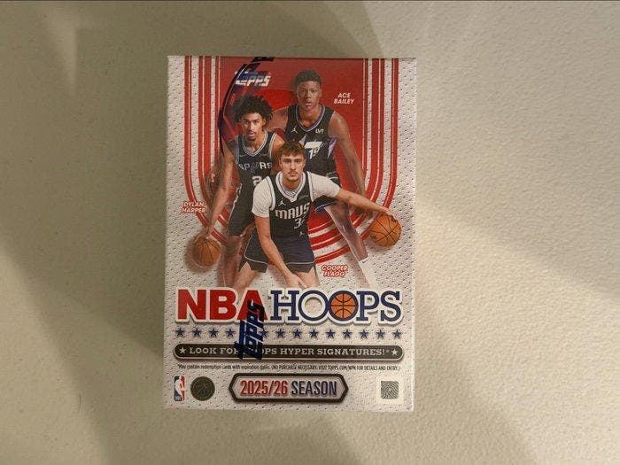 2025/26 Topps NBA Hoops NBA Basketball Stars Originele, Verzamelen, Stickers