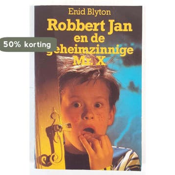 Robbert jan en de geheimz. mister x - Enid Blyton, Verzenden, Gelezen, Enid Blyton
