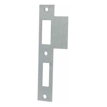 Deurbeslag | Sluitplaat | Nemef | 127 x 23.3/43.8 mm (RVS), Verzenden, Nieuw