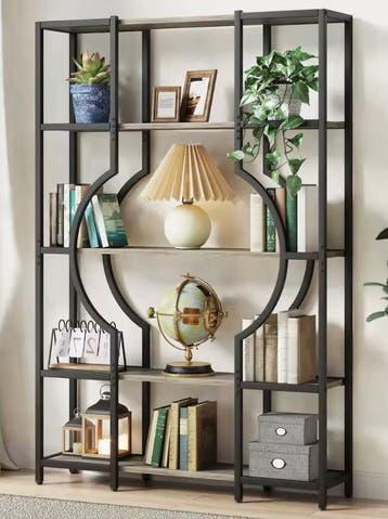 Stellingkast – 5-Laags Boekenkast – Vintage Houten Kast, Huis en Inrichting, Verzenden, Nieuw