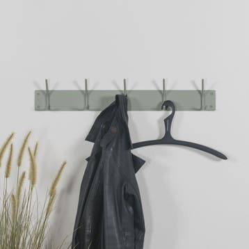 Spinder Design Fusion 5-haaks wandkapstok - dusty green, Verzenden, Nieuw
