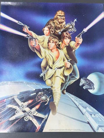 20th Century Fox - Star Wars Vintage Original Poster (1978), Verzamelen, Nieuw