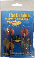 The Beatles - Yellow Submarine buttons officiële merchandise, Ophalen of Verzenden, Nieuw, Kleding