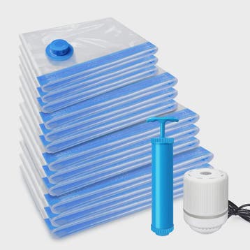 Vacuüm Opbergzakken Set: Ruimtebesparend met Hand- en Elektr, Verzenden, Nieuw