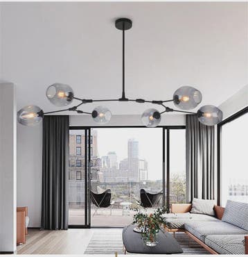 Moderne Moleculaire Plafondlamp - Nordic Stijl Glazen Hangla, Verzenden, Nieuw