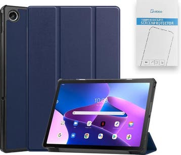 Tablet Hoes &amp; Screenprotector geschikt voor Lenovo Tab, Ophalen of Verzenden, Nieuw, Case2go