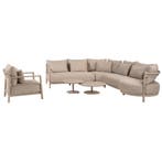 Boaz Mykonos modulaire hoek loungeset 6 delig keramiek, Tuin en Terras, Tuinsets en Loungesets, Ophalen of Verzenden, Nieuw