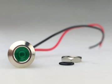 Verklikker lampje 12 Volt LED CLASSIC Groen, Ophalen of Verzenden, Nieuw