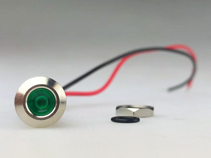 Verklikker lampje 12 Volt LED CLASSIC Groen, Auto diversen, Auto-accessoires, Ophalen of Verzenden