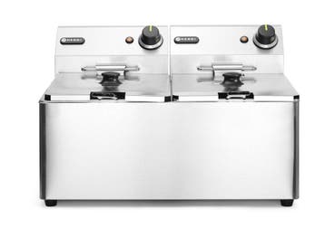 Hendi Horeca Friteuse | 2x 8L | 230v | 542x430x351mm, Ophalen of Verzenden, Nieuw in verpakking
