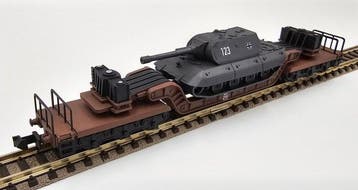 Minitrix N - Modeltrein goederenwagon (1) - Met de hand, Nieuw