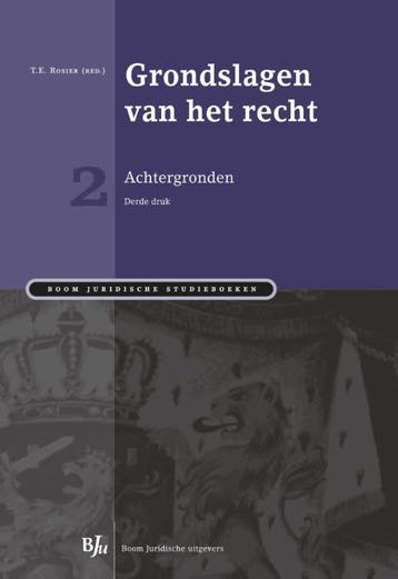 Grondslagen van het recht 2 Achtergronden 9789089743305, Verzenden, Zo goed als nieuw