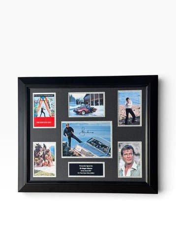 James Bond 007: For Your Eyes Only - Roger Moore Signed, Nieuw