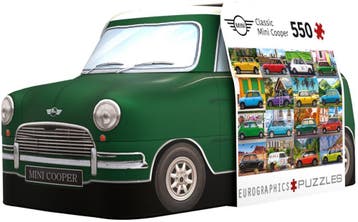 Classic Mini Cooper Puzzel in Blik (550 stukjes) |, Verzenden, Nieuw