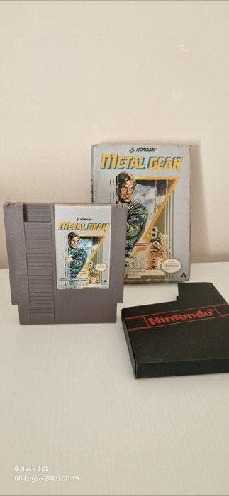 Nintendo - Nes - Metal Gear - Videogame - In originele, Nieuw