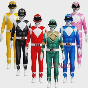 Volwassen Samurai Sentai Shinkenger Ranger Kostuum - Jumpsui, Kleding | Dames, Carnavalskleding en Feestkleding, Verzenden, Nieuw