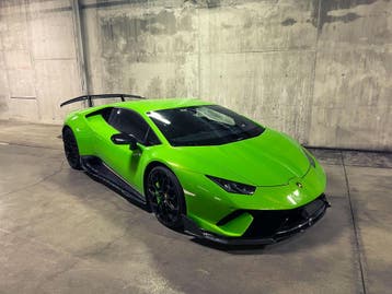 Lamborghini Huracan Performante carbon voorlip splitter, Verzenden