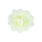 Haarspeld Duckklem 5cm – Haarbloem Roos – Creme, Nieuw