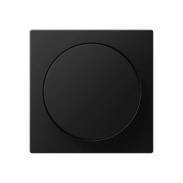 Jung A range bedieningselement dimmer draaiknop zwart -, Doe-het-zelf en Verbouw, Elektra en Kabels, Stopcontact, Nieuw