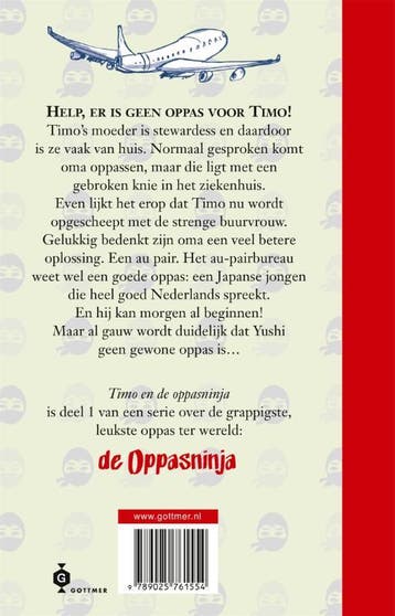 Timo en de oppasninja / Timo en de oppasninja / 1, Verzenden, Zo goed als nieuw, Lisa Boersen