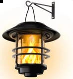 Solar Hanglantaarn – LED Vlam Effect, Waterdicht, Verzenden, Nieuw